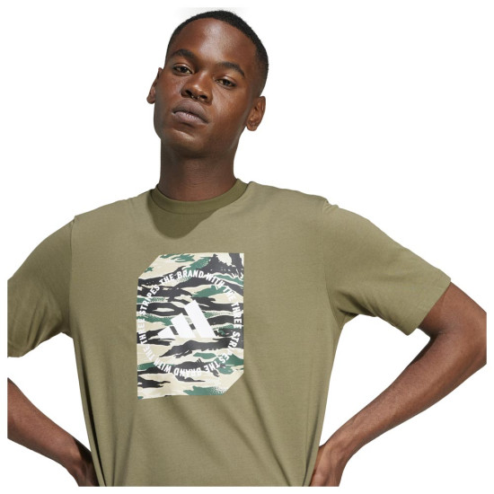 Adidas Ανδρική κοντομάνικη μπλούζα Camo Shape Graphic Tee Adidas Ανδρική κοντομάνικη μπλούζα Camo Shape Graphic Tee